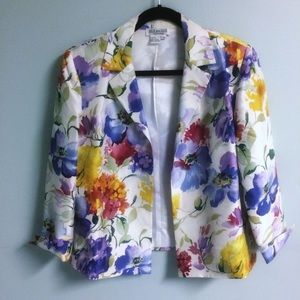 - Duè Per Duè vintage floral blazer